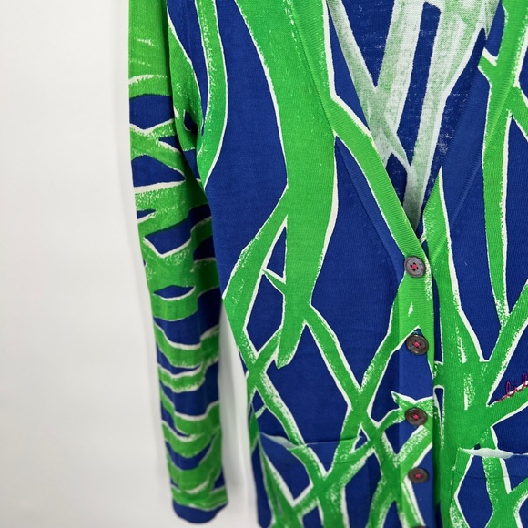 Lilly Pulitzer 'Sass A Grass' Cardigan Size S - Picture 3 of 4